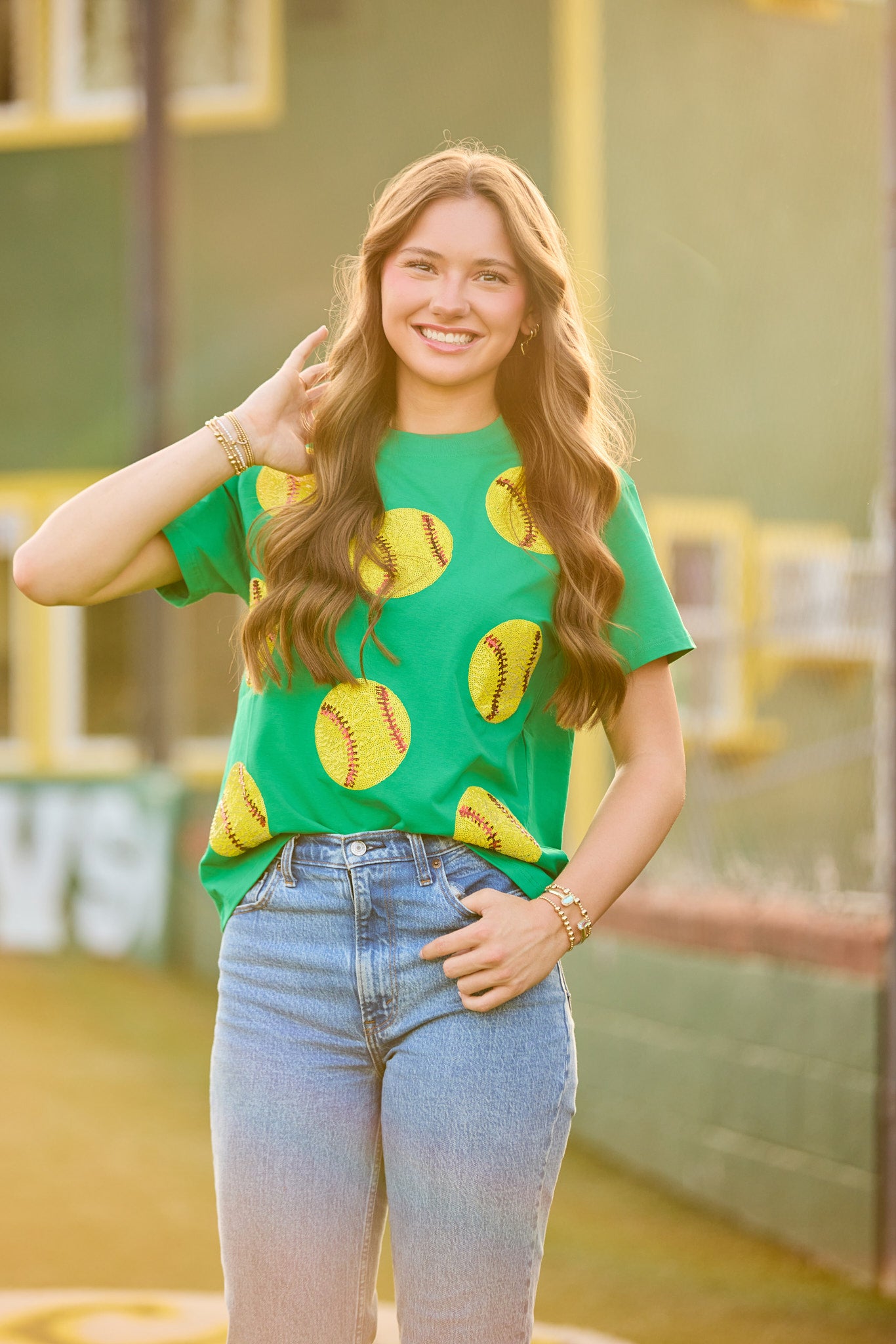 MPD x Fan Merch Co - Sequin Softball