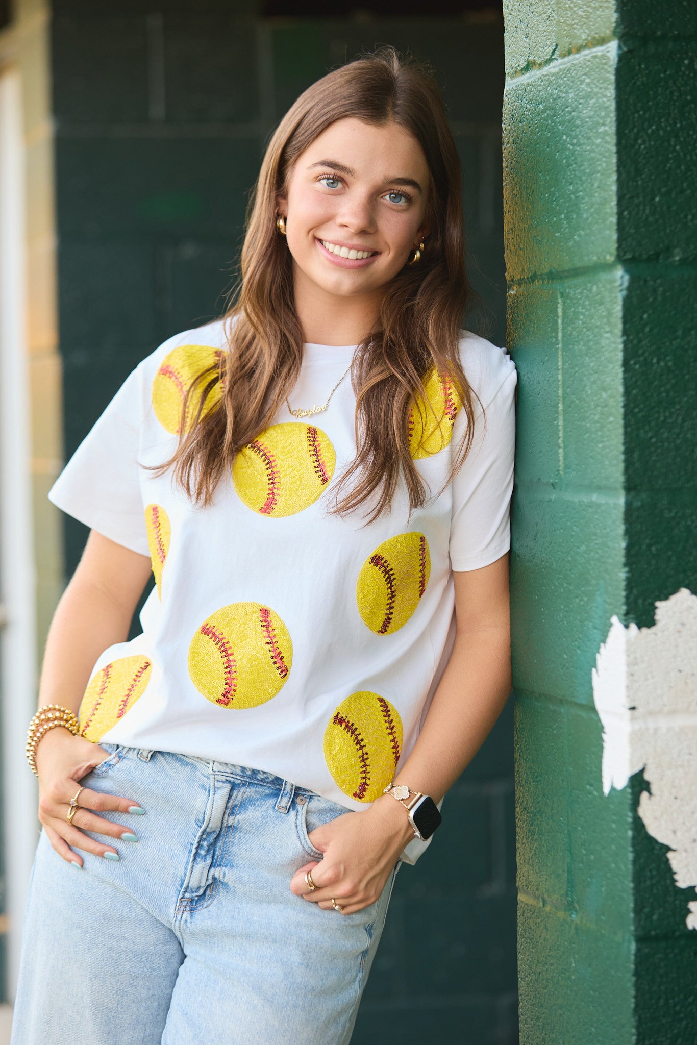 MPD x Fan Merch Co - Sequin Softball