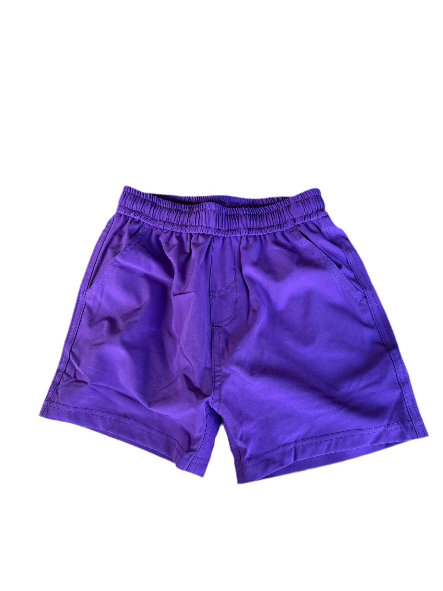 Boys Purple Performance Shorts