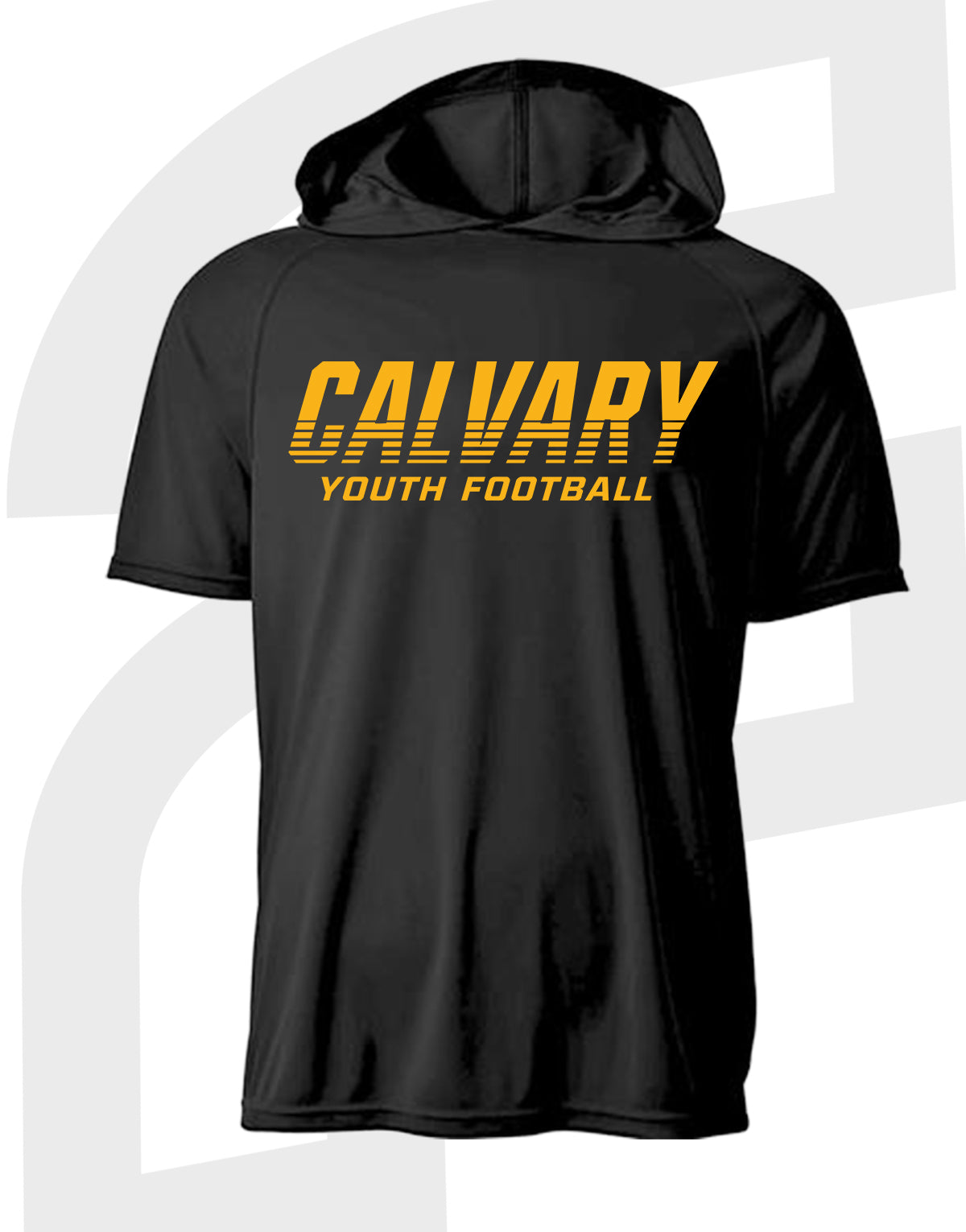 Calvary Youth Football Hooded Short Sleeve