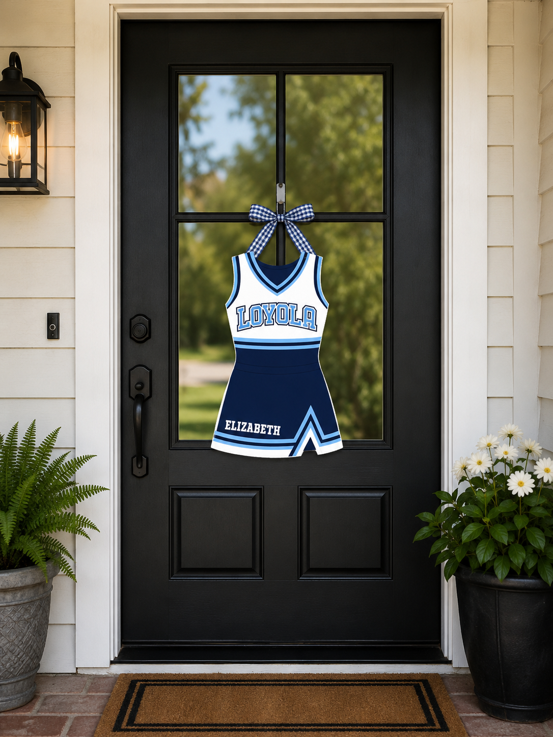 Loyola Cheer Door Hanger