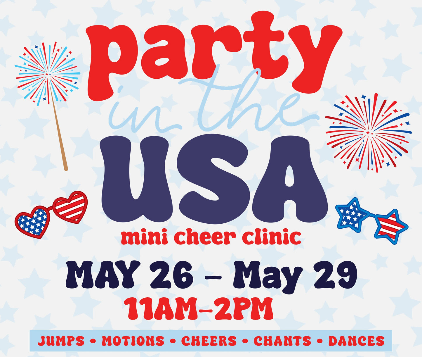 May 2026 Mini Clinic - Party in the USA