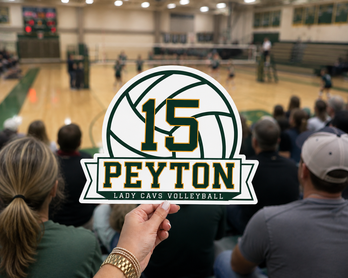 Calvary Volleyball Hand Fan (8.5 x 11)