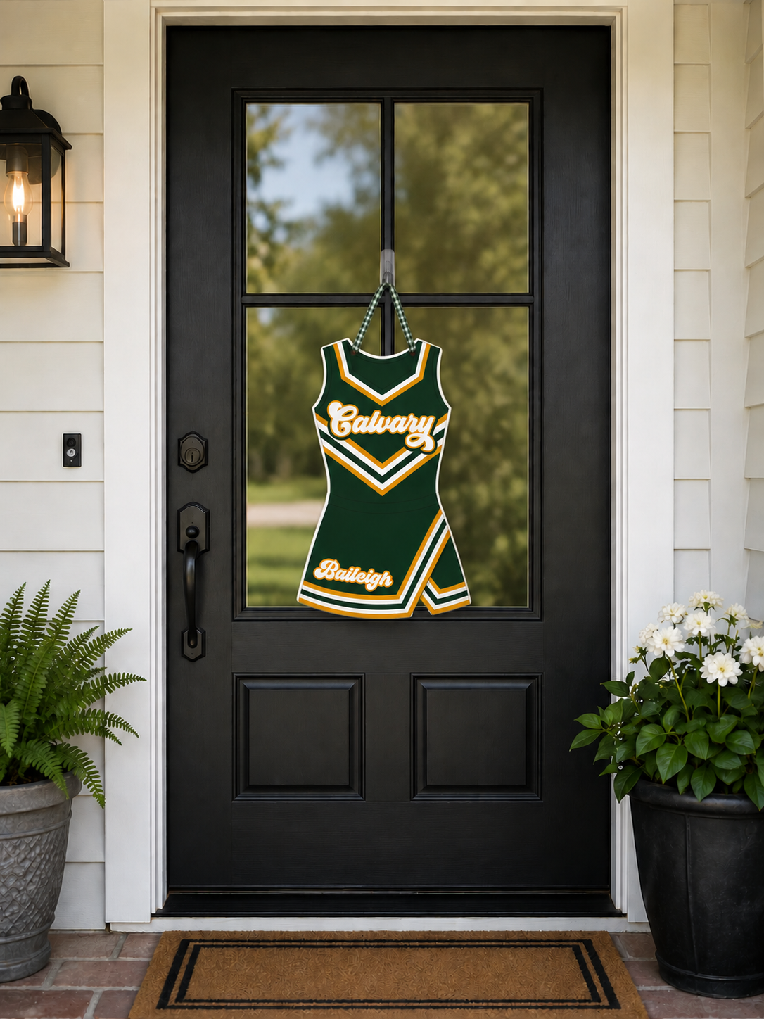 Calvary Cheer Door Hanger