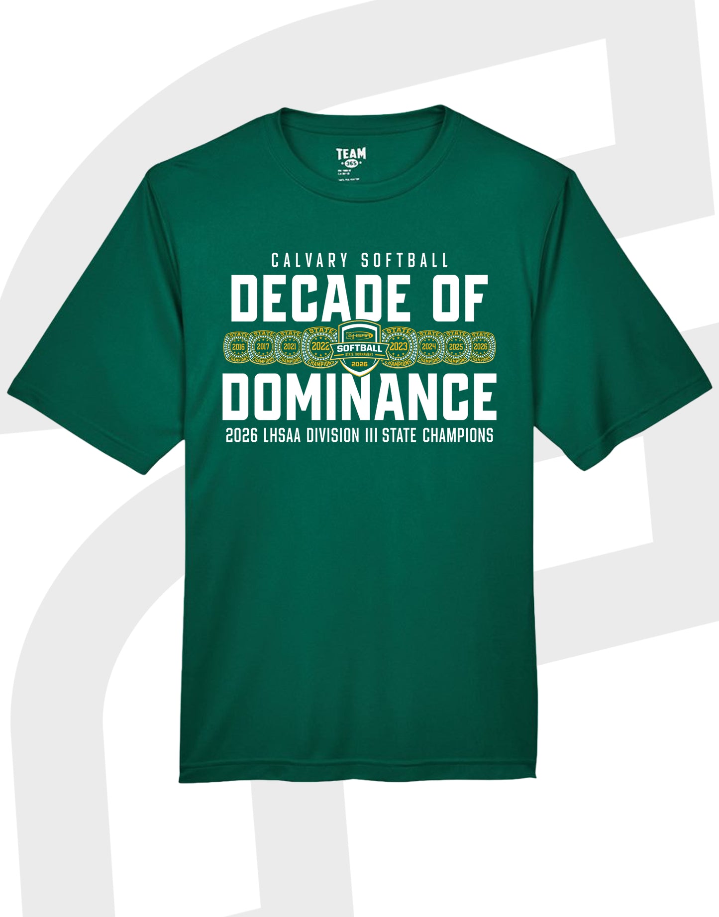 Decade of Dominance - Calvary Softball 2016-2026