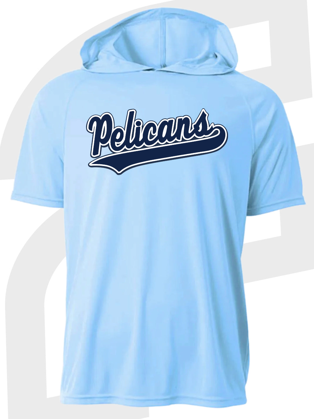 Pelican Script Hooded Shirt