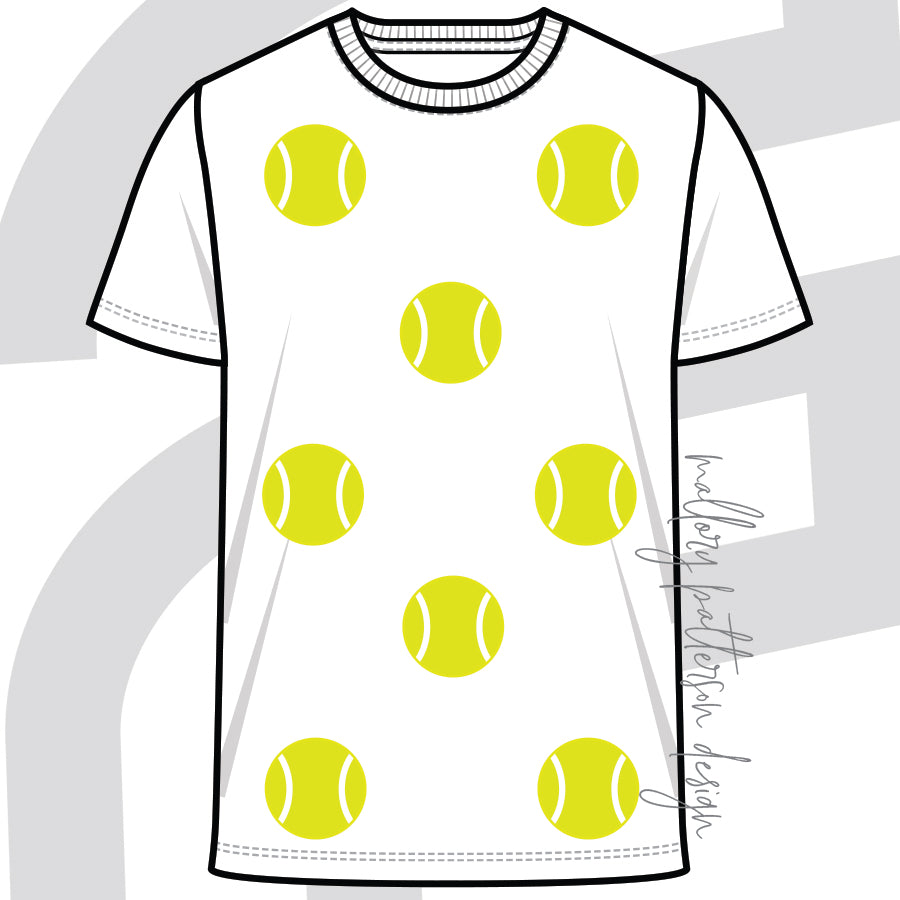 Tennis 2026 Sequin Tee - ETA September