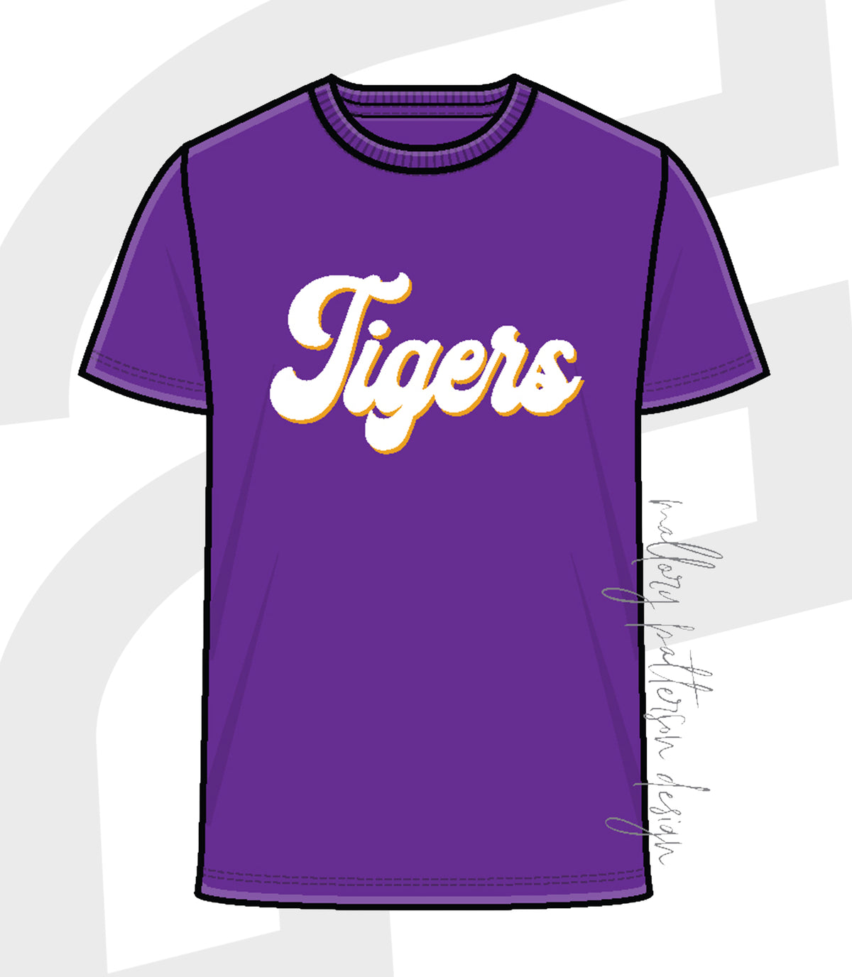 Tiger Sequin Tee - ETA November