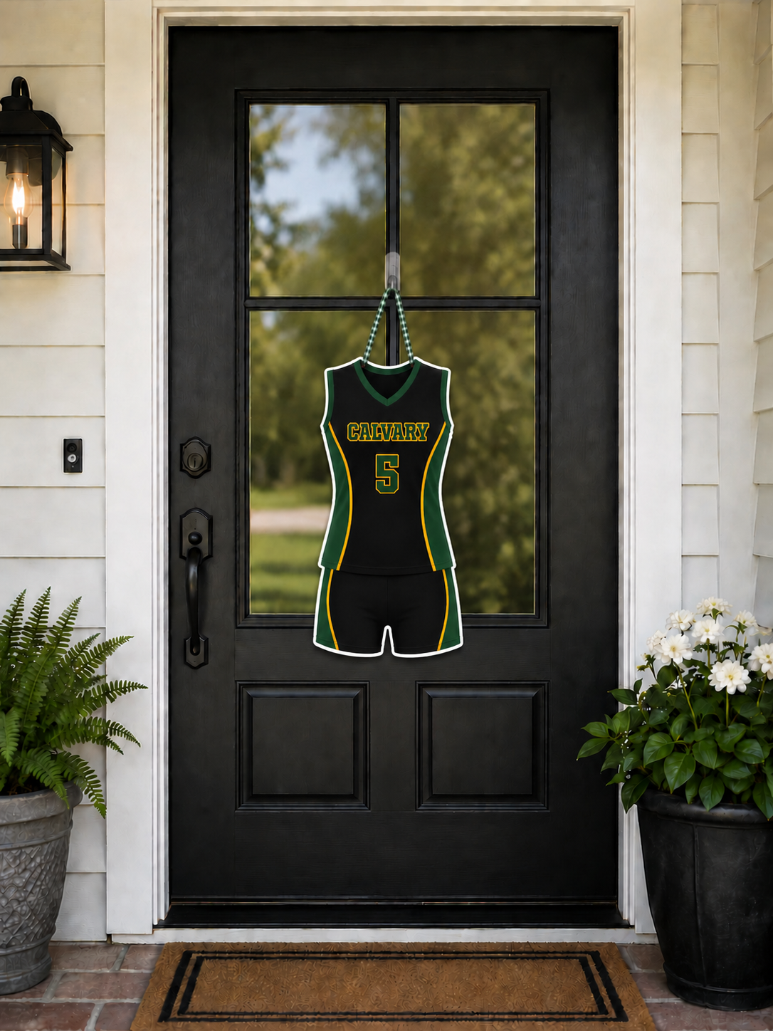 Calvary Volleyball Door Hanger