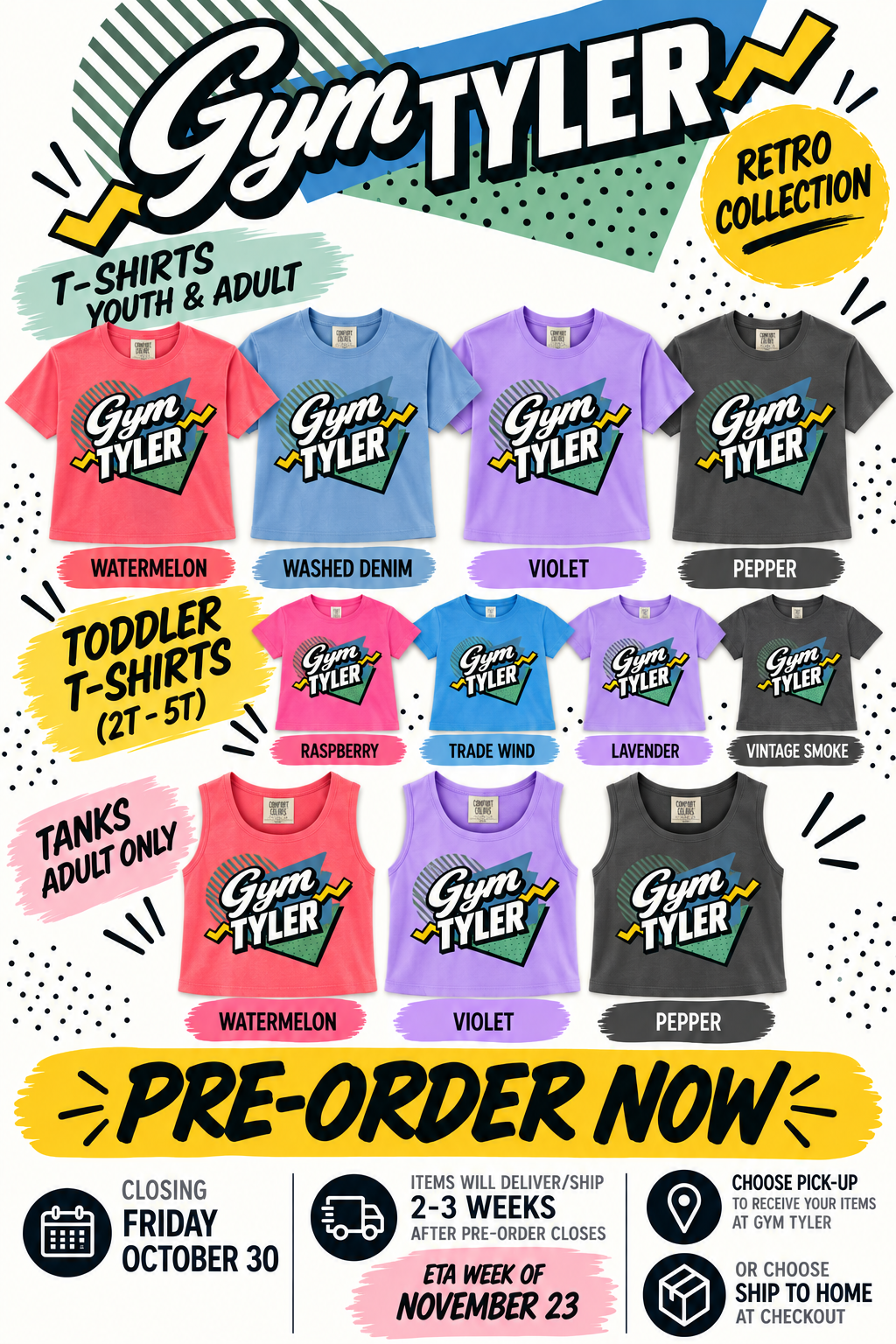 Gym Tyler Retro Collection