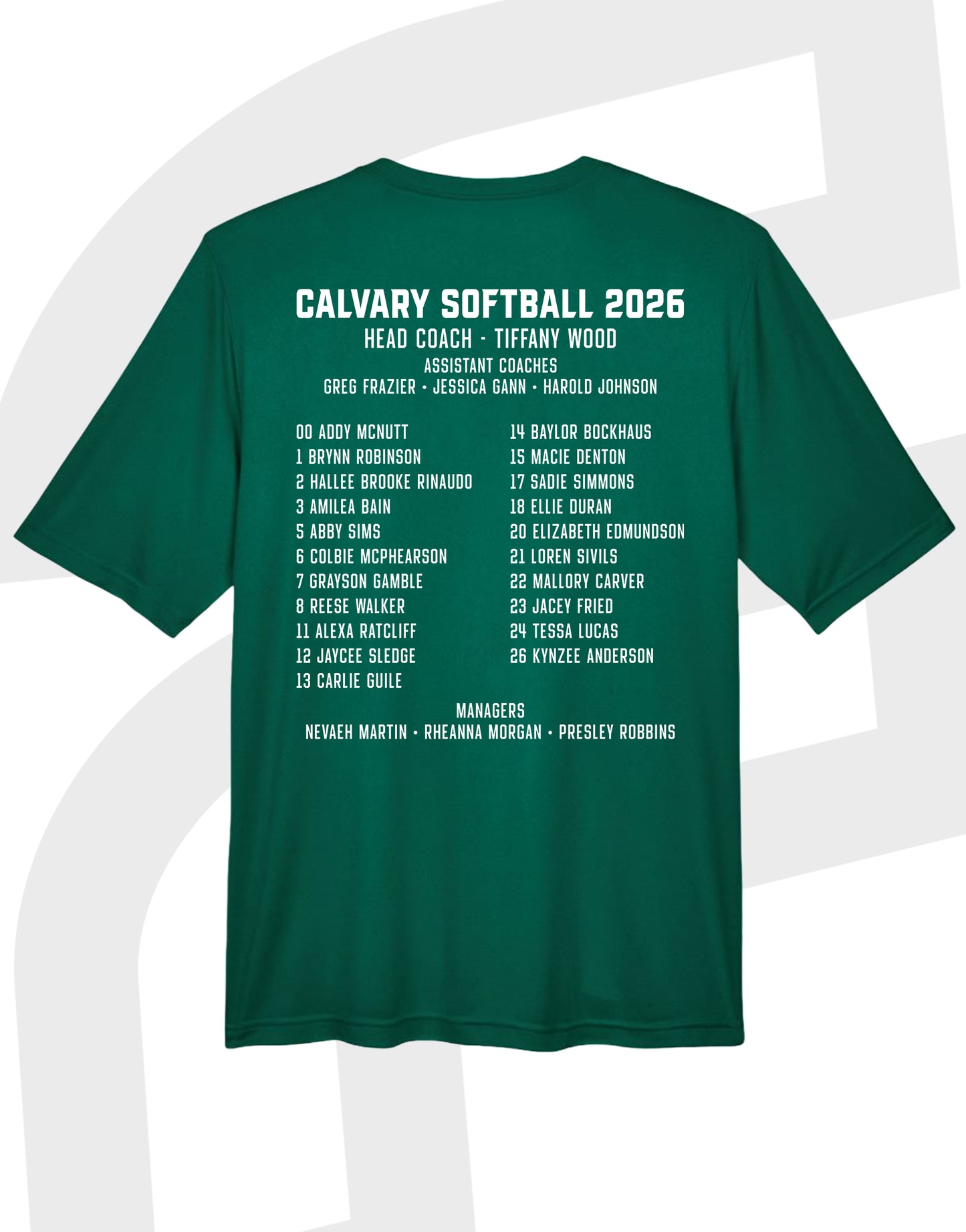 2026 Calvary Softball 6x State Champions