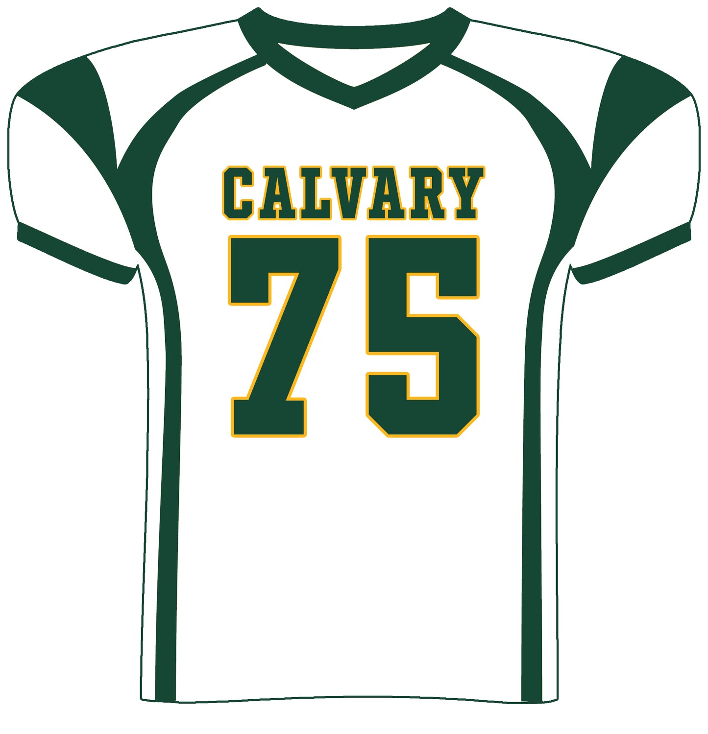 Calvary Football Door Hanger
