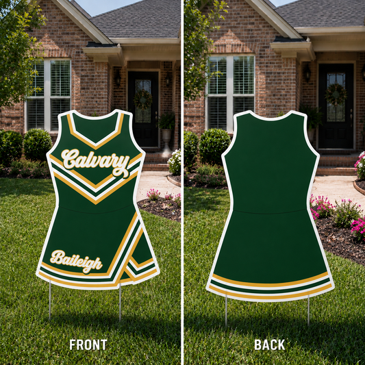 Calvary Cheer Yard Sign