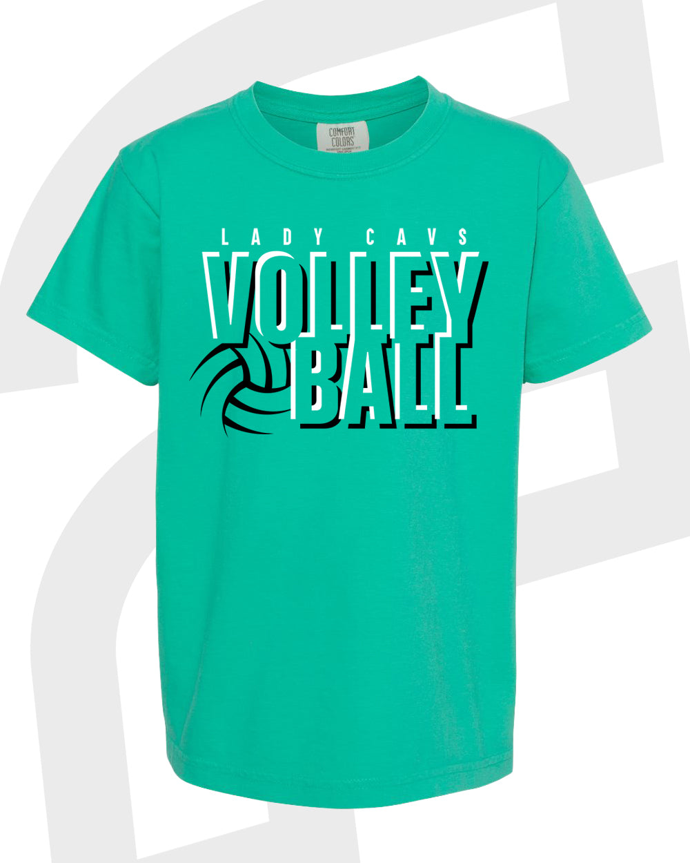 Calvary Volleyball Comfort Color Tee