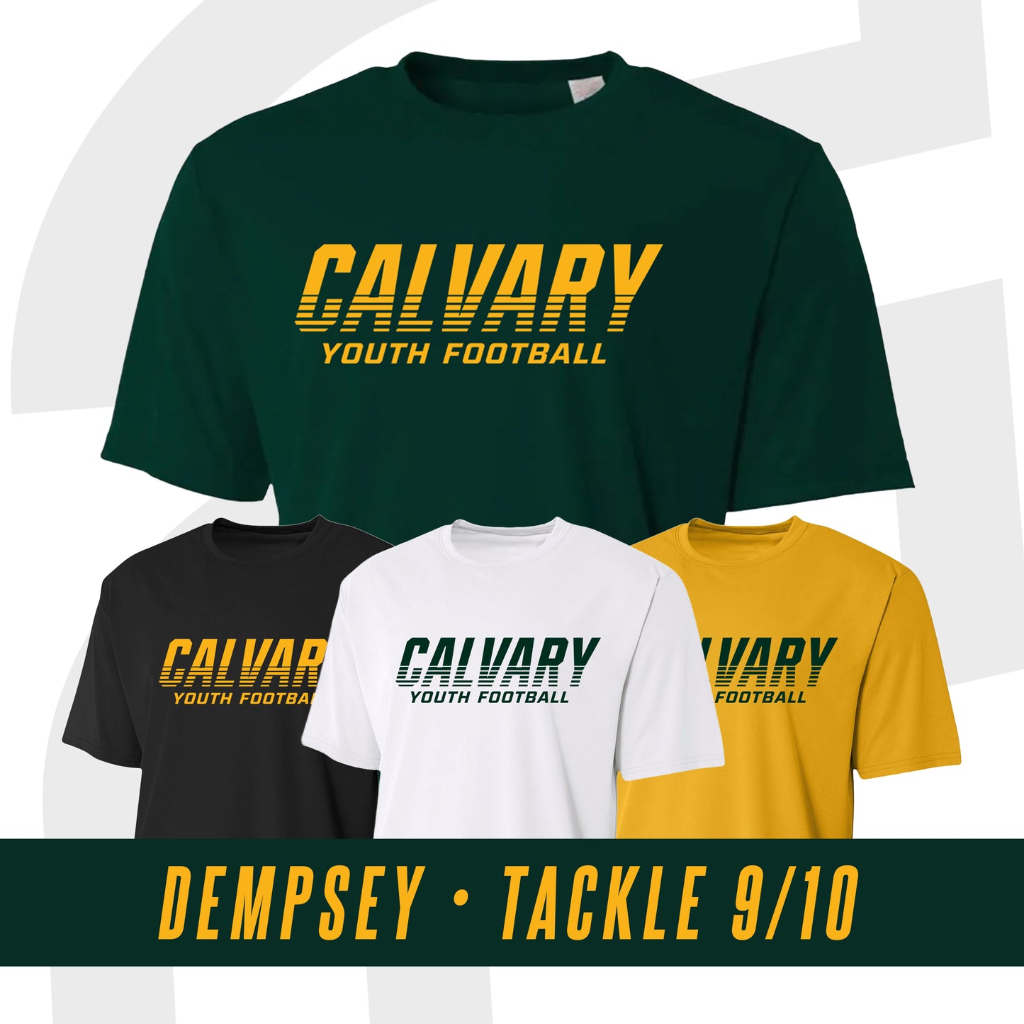DEMPSEY 9/10 TACKLE - CYF Roster T-Shirt