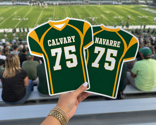 Calvary Football Hand Fan (8.5 x 11)