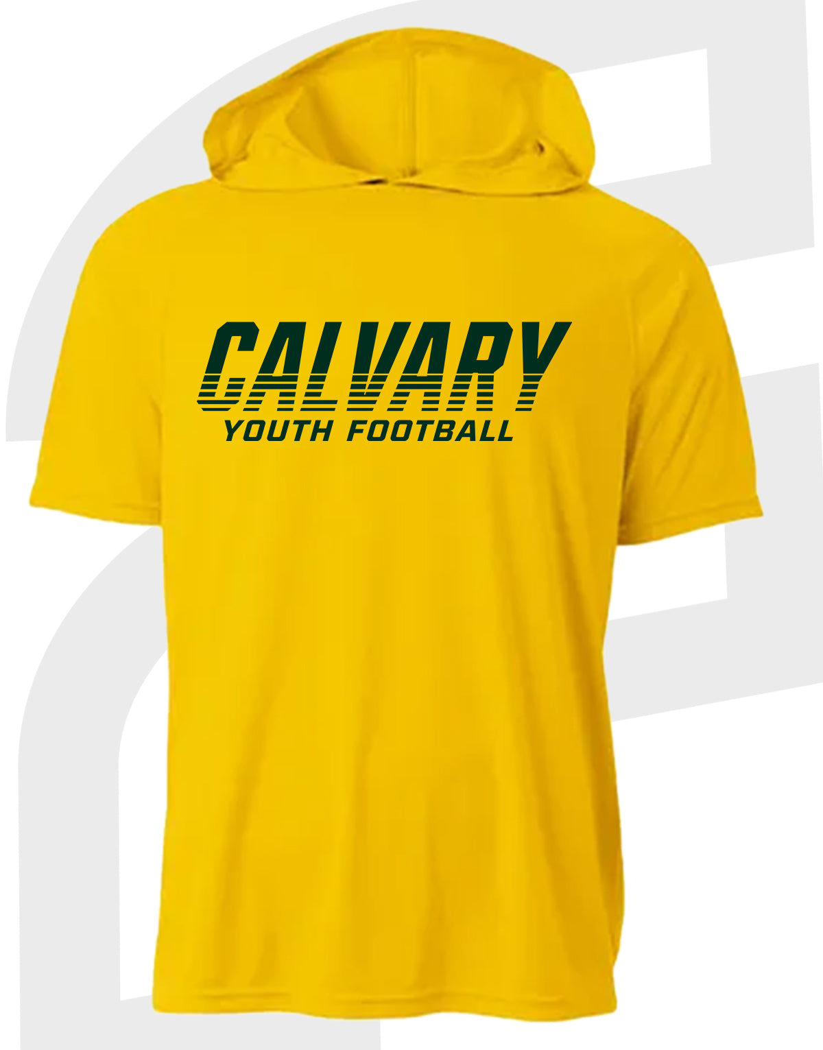 Calvary Youth Football Hooded Short Sleeve