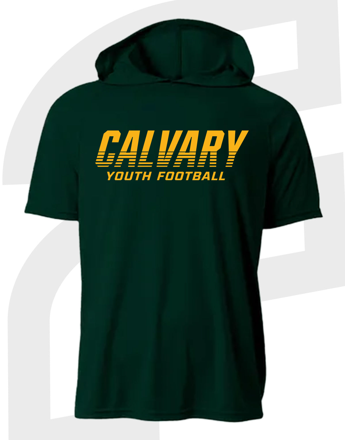 Calvary Youth Football Hooded Short Sleeve