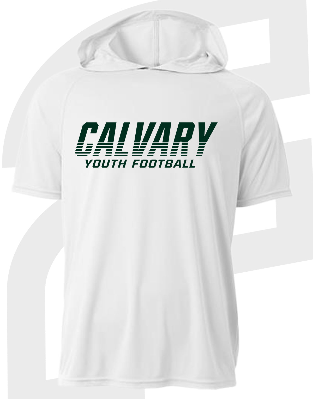 Calvary Youth Football Hooded Short Sleeve