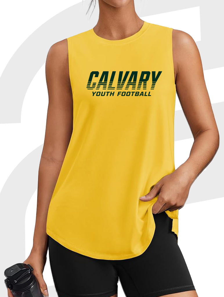 Calvary Youth Football - Long Cotton Tank