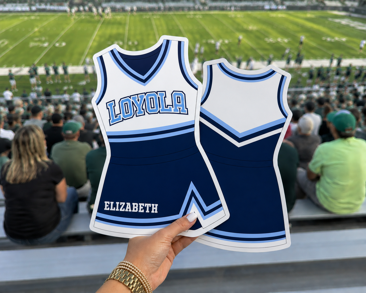 Loyola Cheer Hand Fan