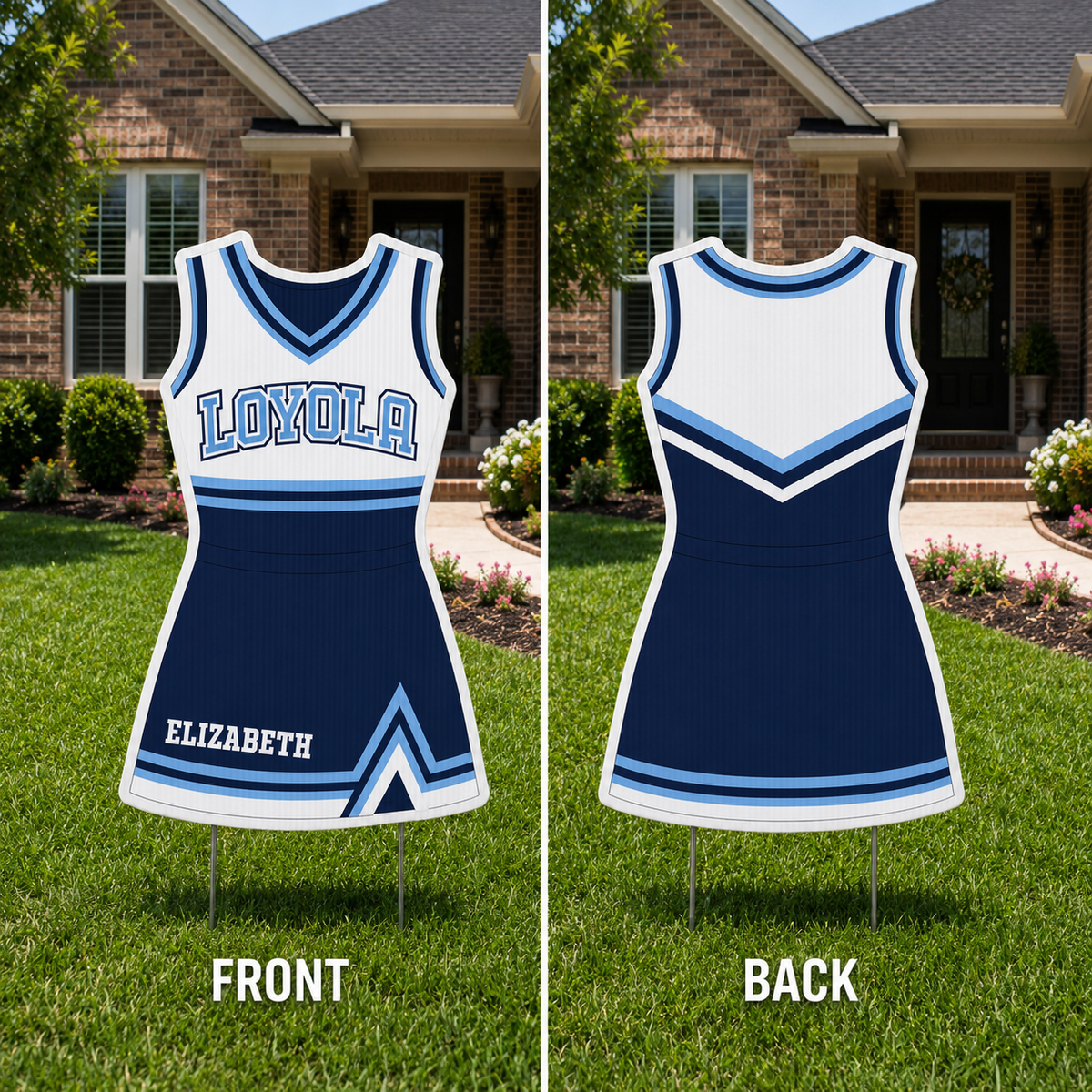 Loyola Cheer Yard Sign