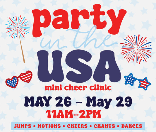 May 2026 Mini Clinic - Party in the USA
