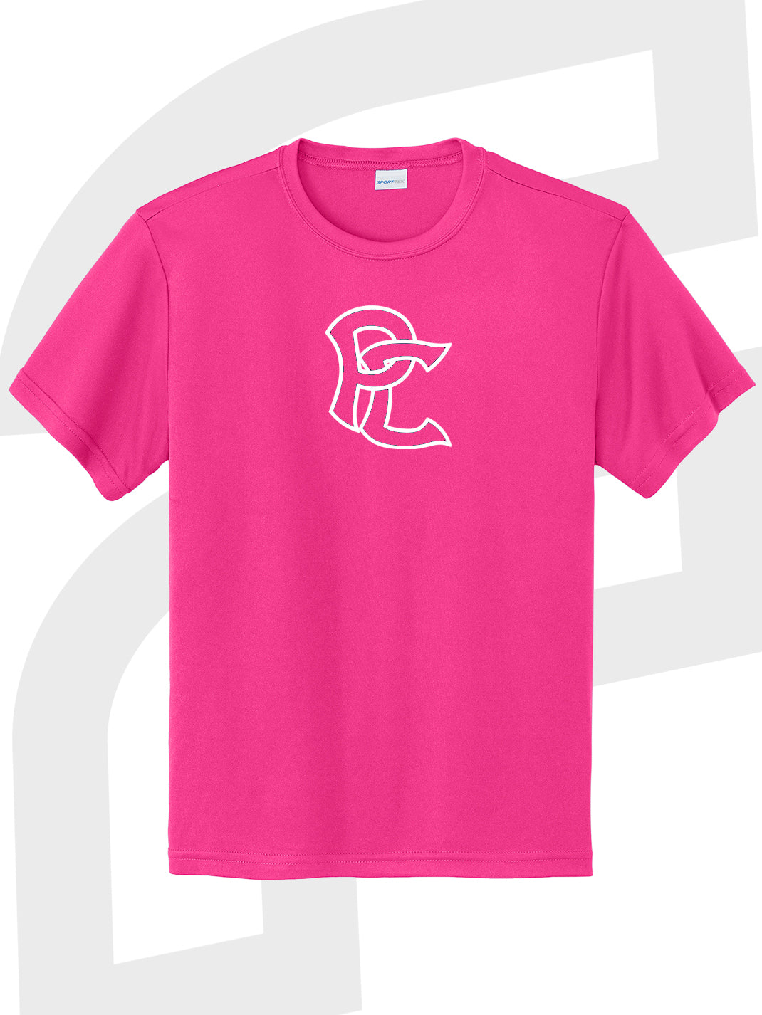 PC Logo White Outline T-Shirt