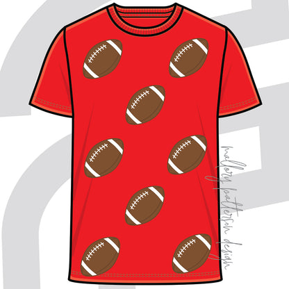 Football 2026 Sequin Tee - ETA September