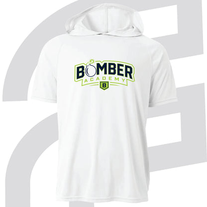 Bomber Academy Hooded Short Sleeve Shirt