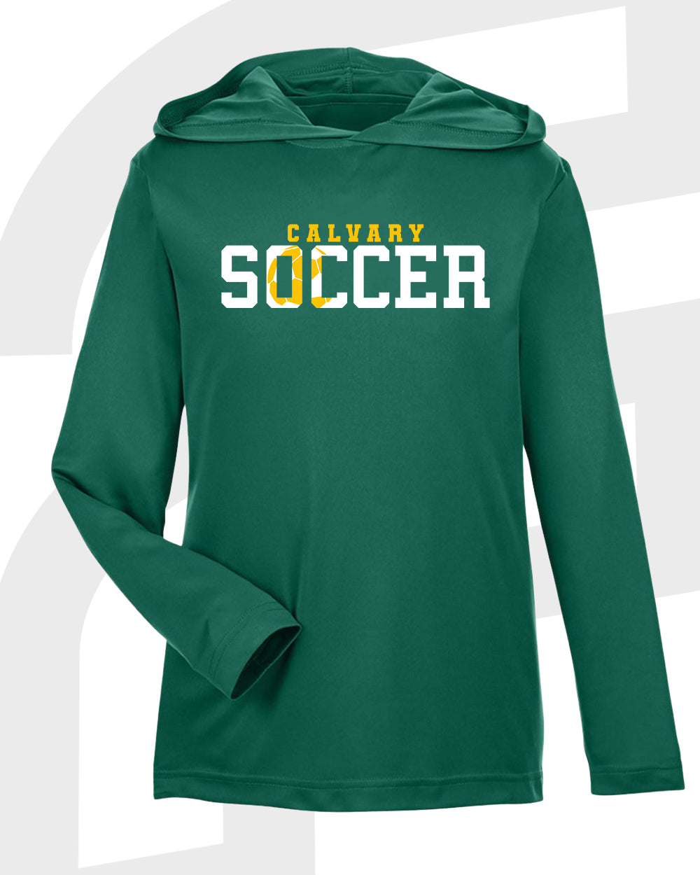 Calvary Soccer Hooded Long sleeve DriFit