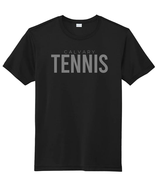 Calvary Tennis Black Short Sleeve Shirt