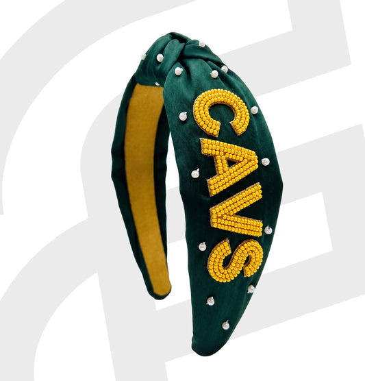 Cavs Beaded Headband