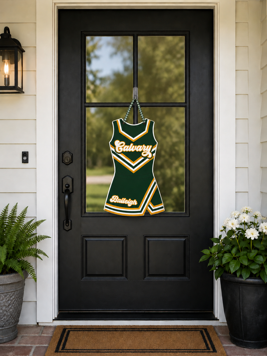 Calvary Cheer Door Hanger