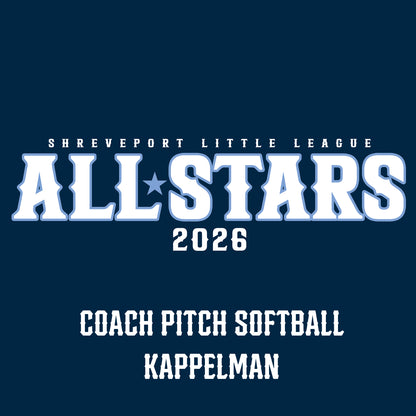 Softball - Coach Pitch - Roster T-Shirt