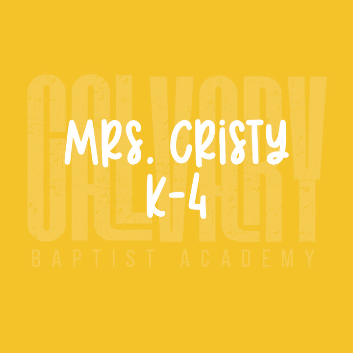 Mrs. Cristy - K4 CBA
