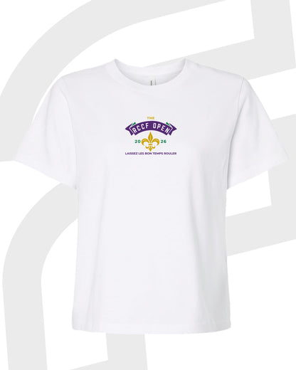 RCCF Open 2026 Ladies Crop Tee