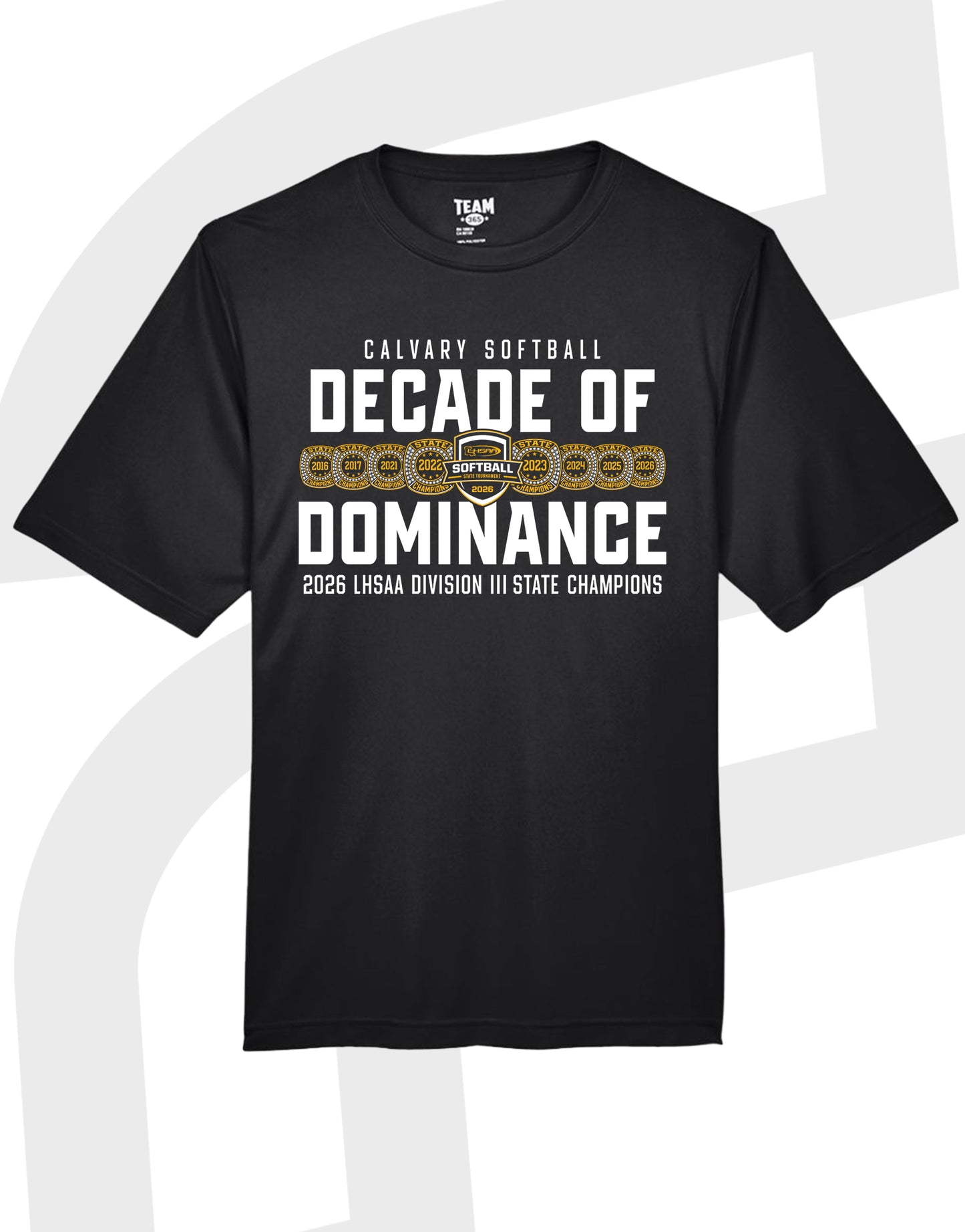 Decade of Dominance - Calvary Softball 2016-2026