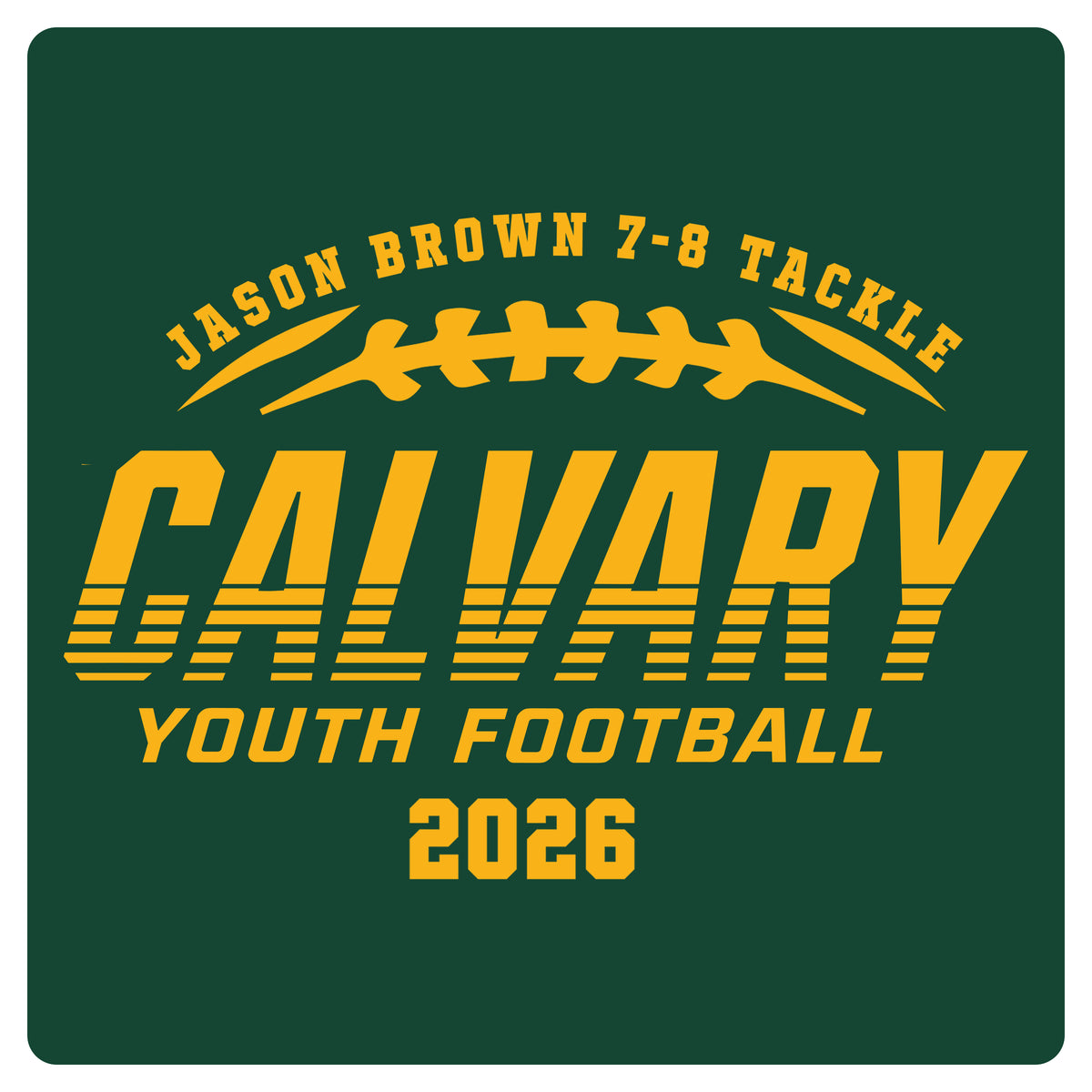 CYF Roster Hand Fan  - Coach Brown