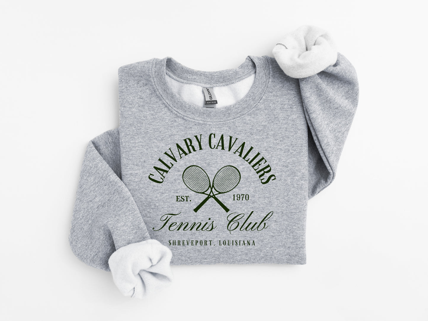 Calvary Tennis Grey Youth Sweatshirt