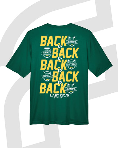 Lady Cavs Softball - 2025 5X State Championships Shirts