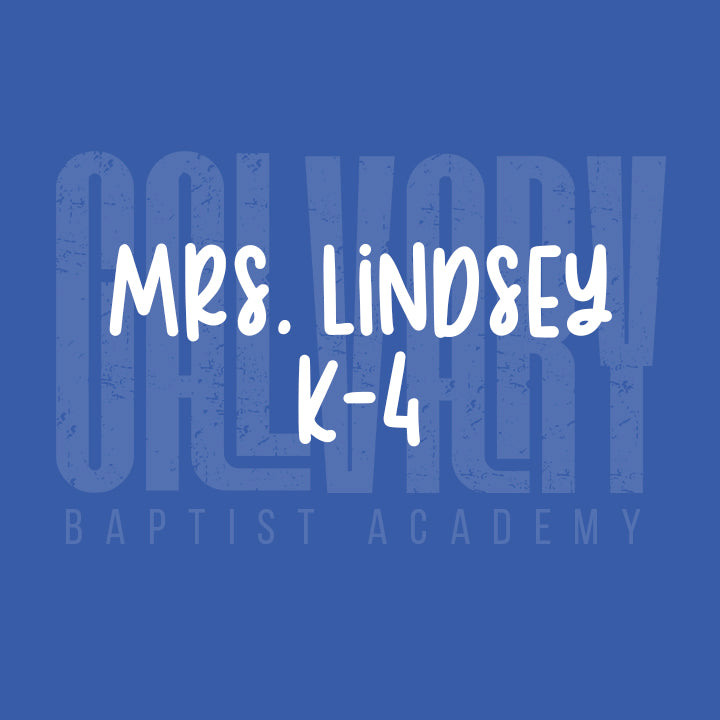 Mrs. Lindsey - K4 CBA