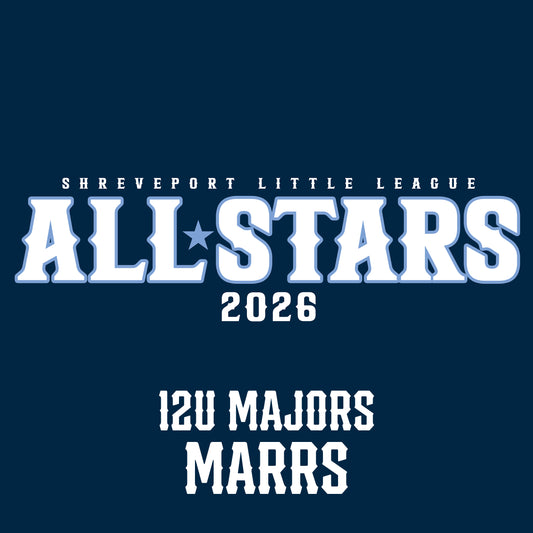 12u Majors - Marrs - Roster T-Shirt