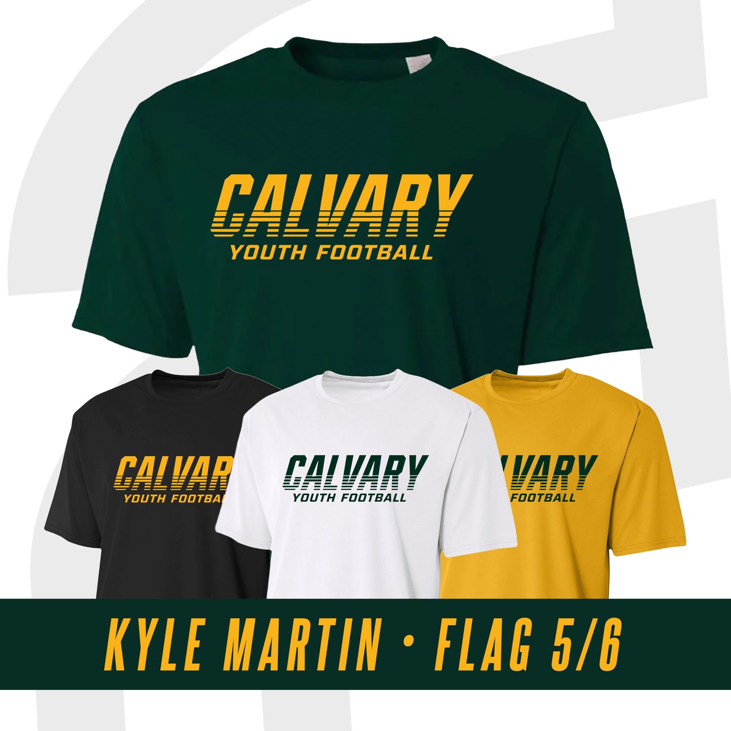 Martin 5/6 Flag - CYF Roster T-Shirt