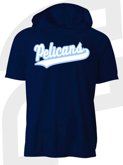Pelican Script Hooded Shirt