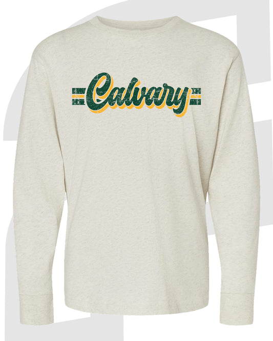 Long sleeve Calvary Retro Scrip