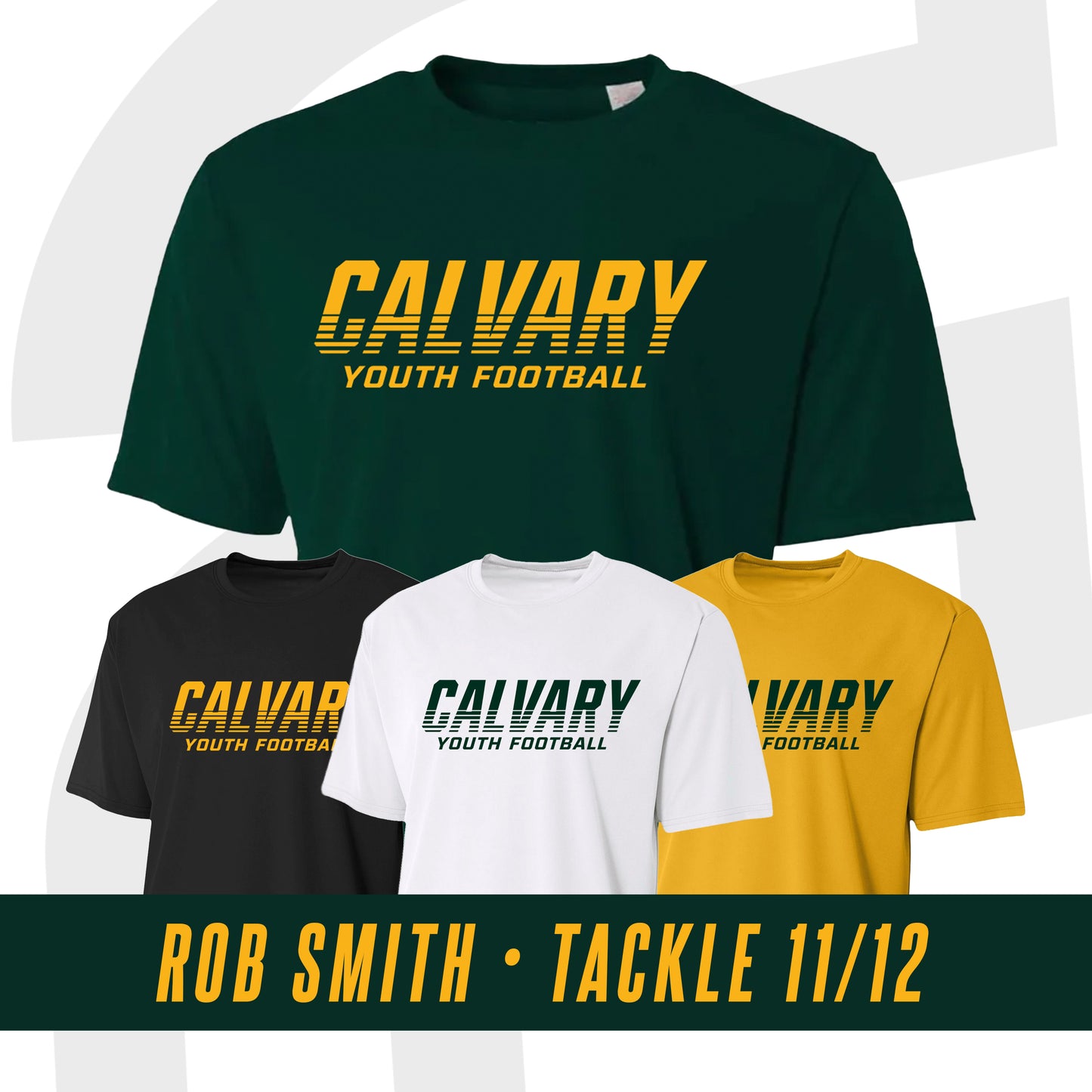 Smith 11/12 TACKLE - CYF Roster T-Shirt