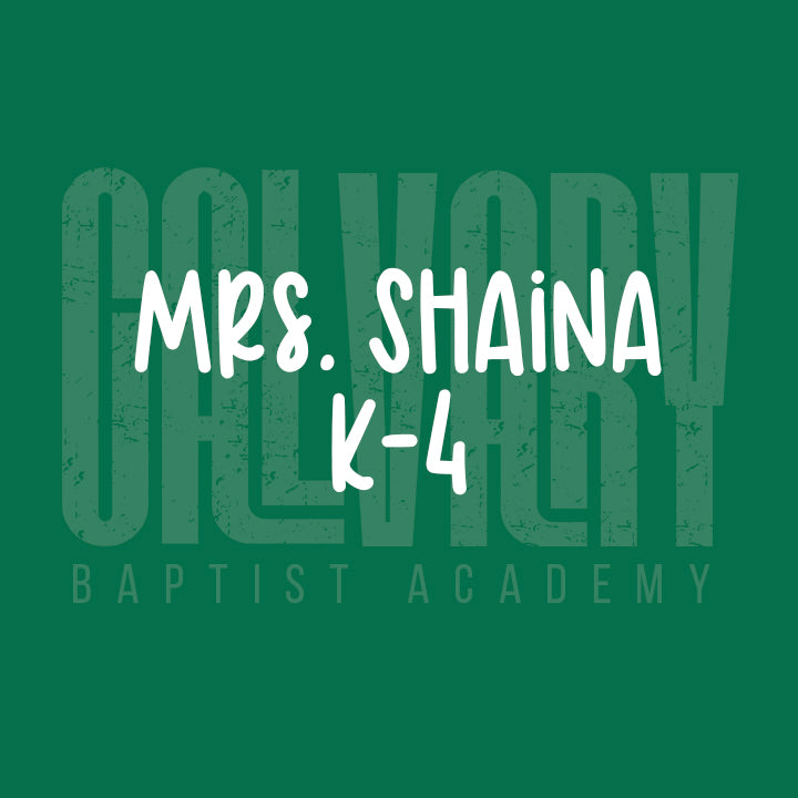 Mrs. Shaina - K4 CBA