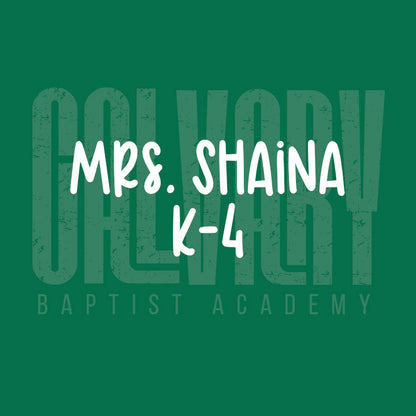 Mrs. Shaina - K4 CBA