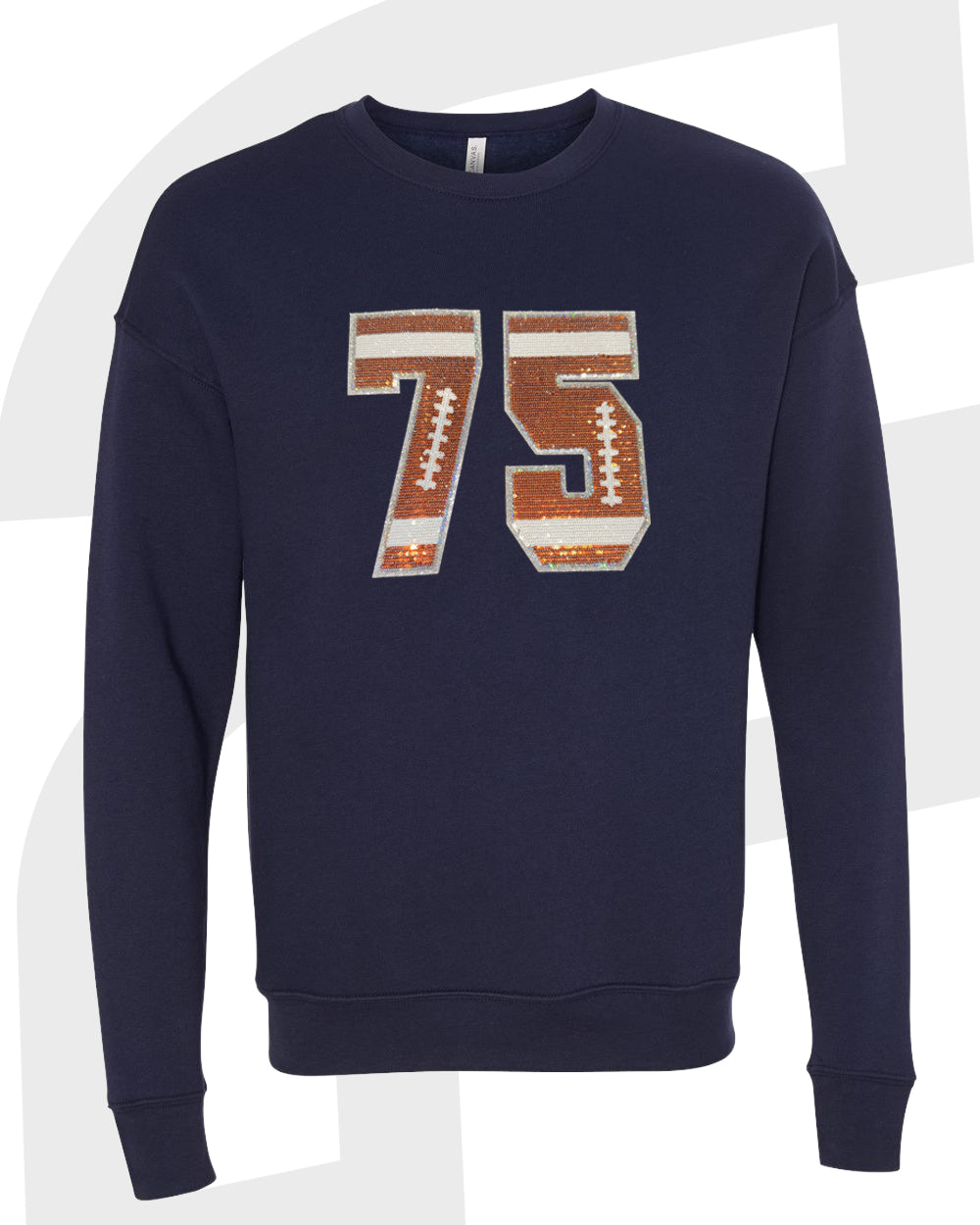 Football Custom Sequins